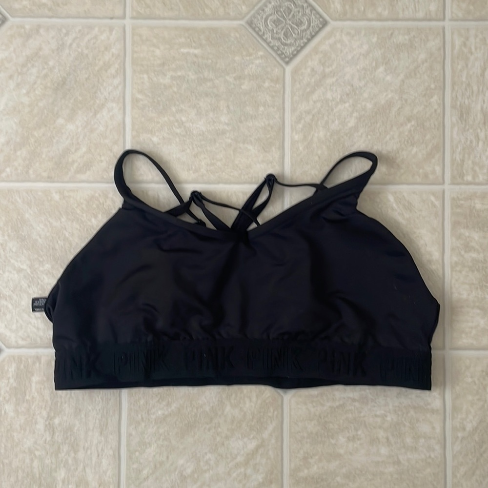 Pink Active Sports Bra